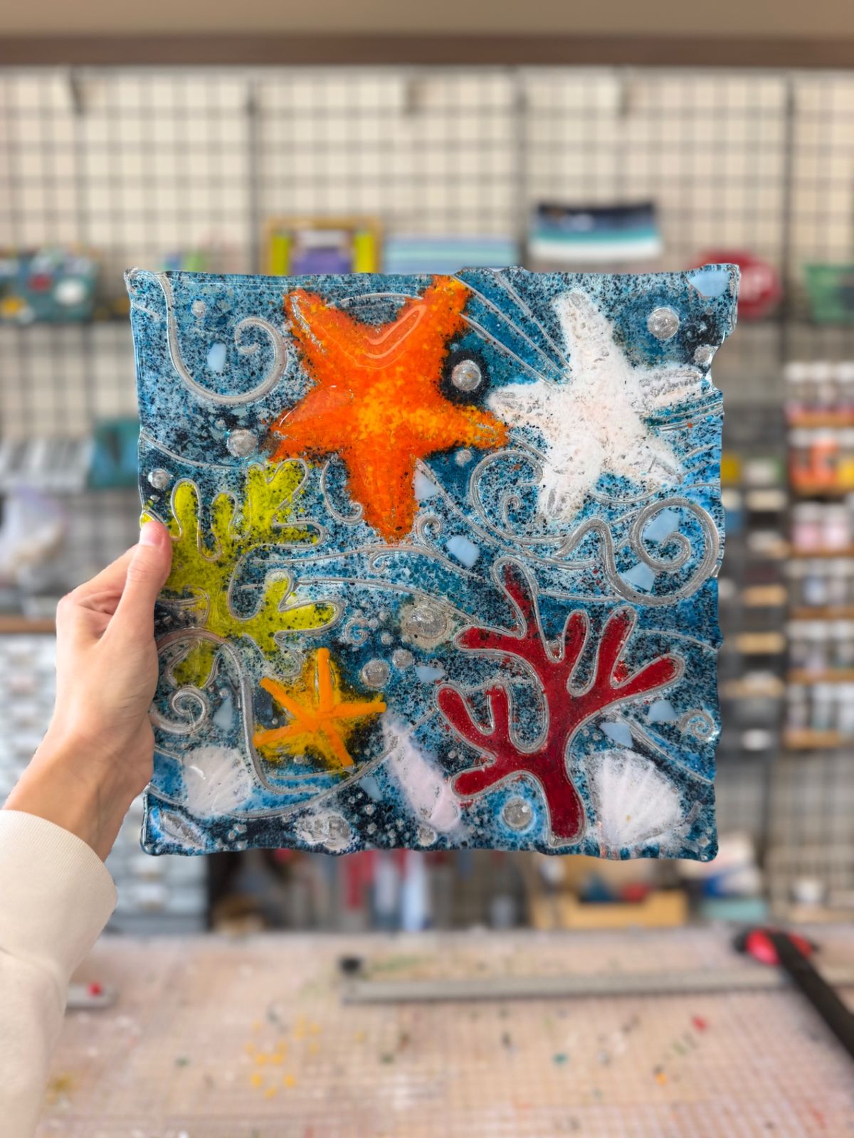 Under the Sea — painted at Paint Fusion Park City