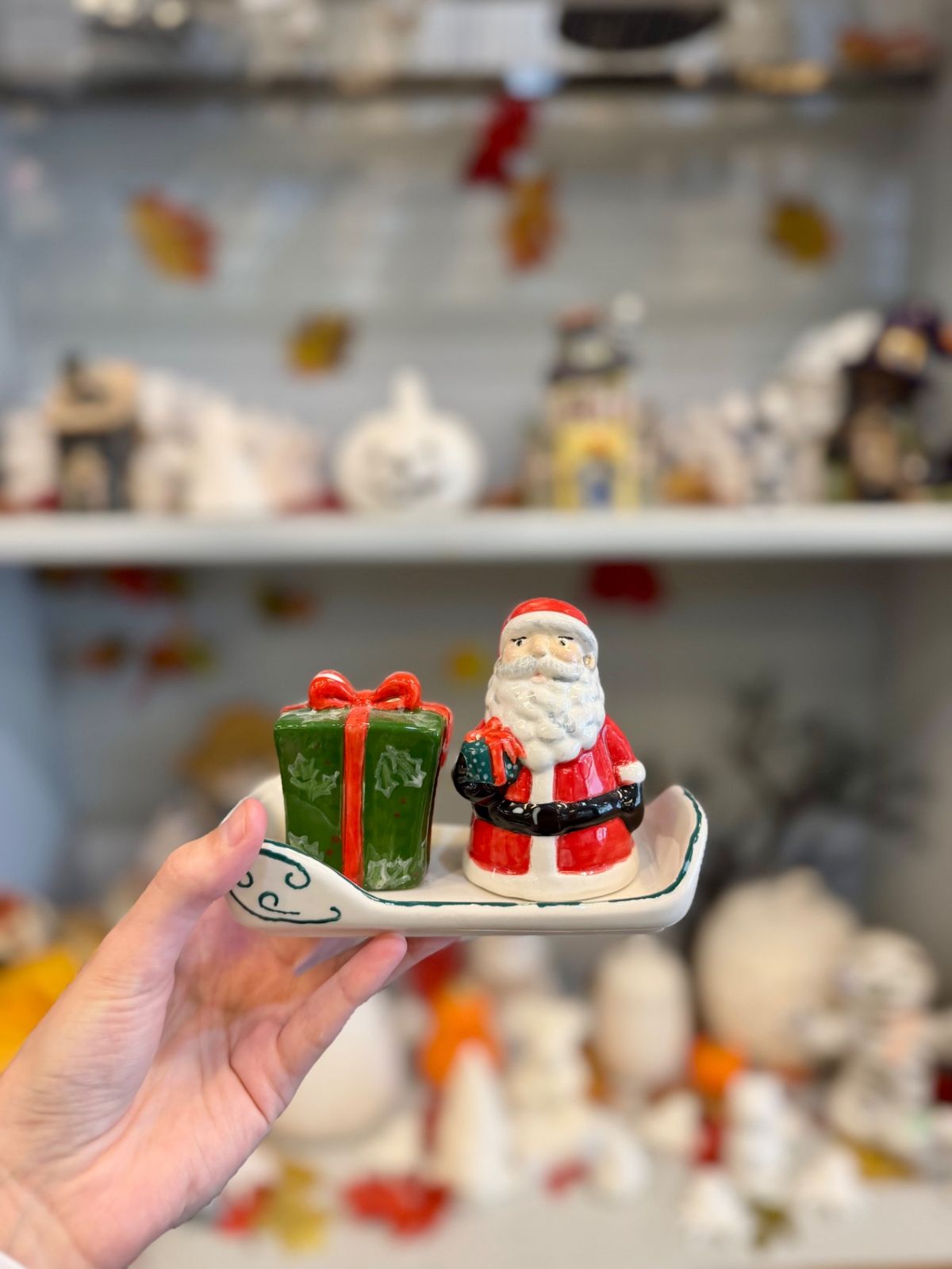 Santa's Sleigh — painted at Paint Fusion Park City