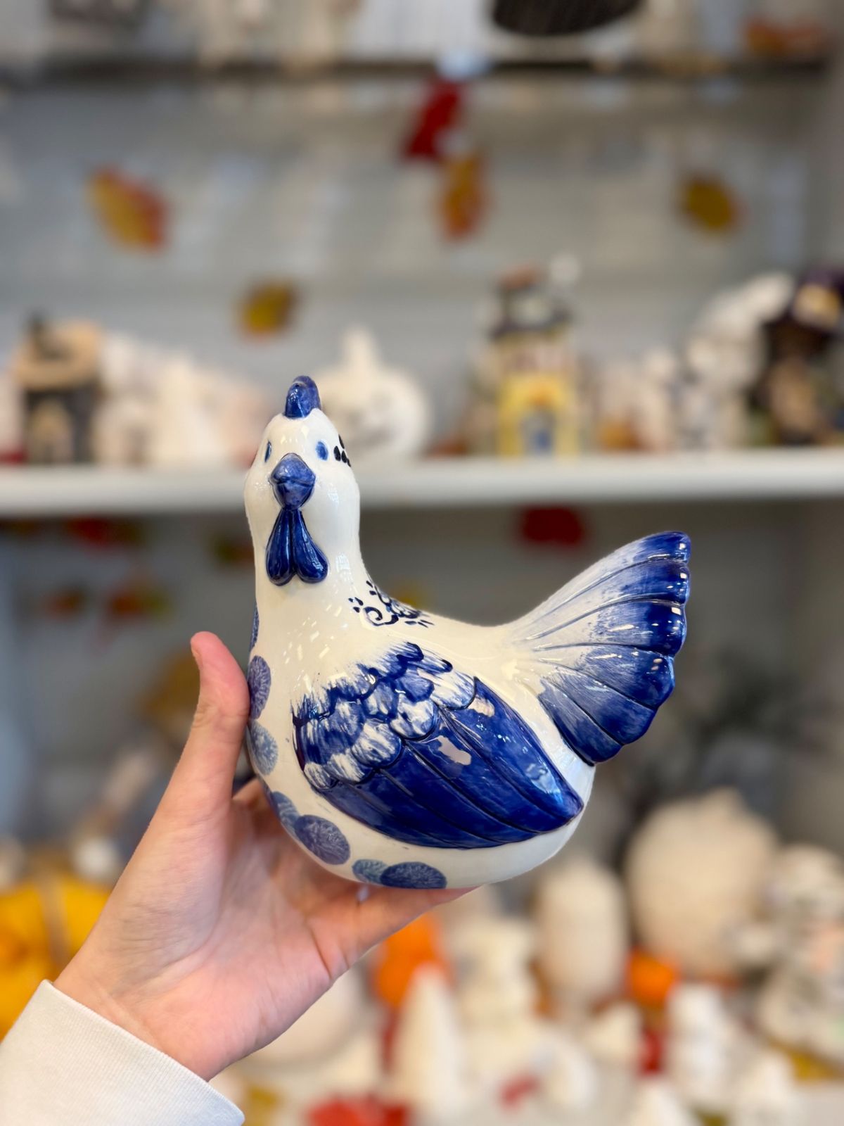 Blue Hen — painted at Paint Fusion Park City